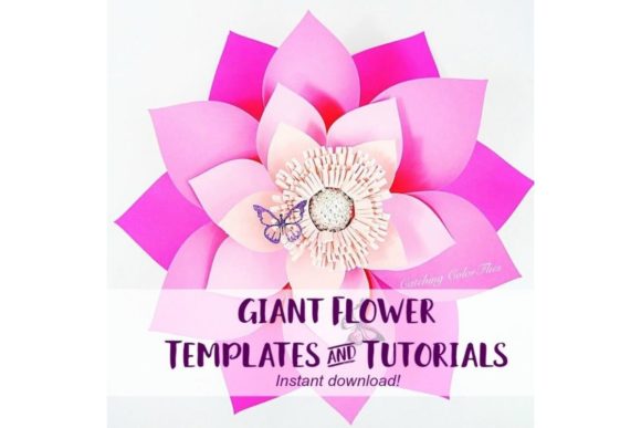 Alana Giant Paper Flower Templates: A Designer's Review