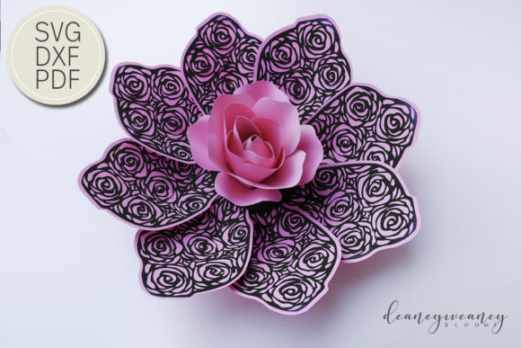 Flowerception Petal 3: A 3D SVG for Paper Flowers