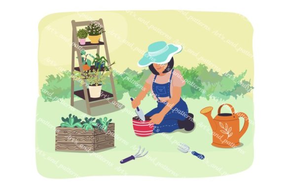 Gardener Graphics & Illustrations Review