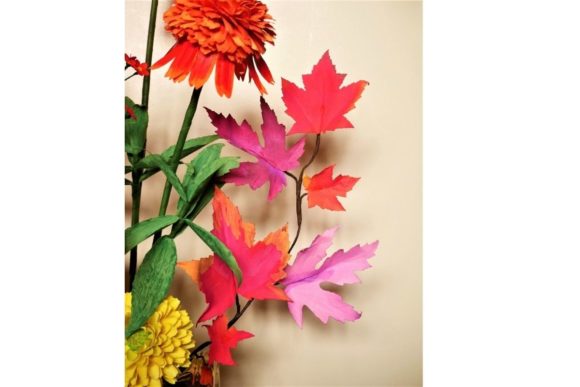 Maple Branch Paper Leaves Templates Review