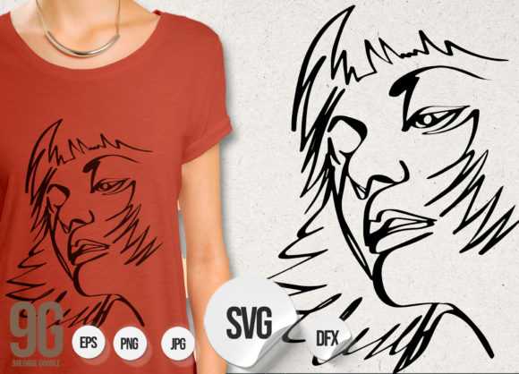 One Line Woman Face: Graphics & Illustrations Review