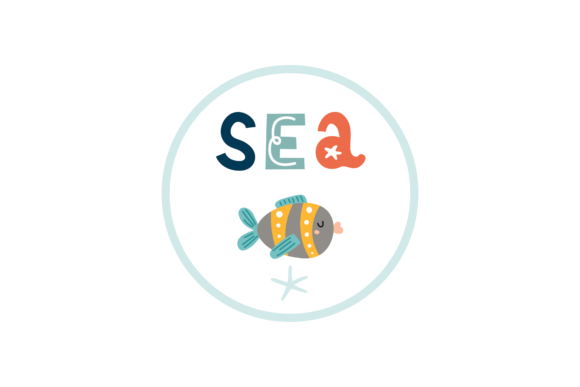 Sea Theme Stickers Nemo Fish Svg Ocean Graphics