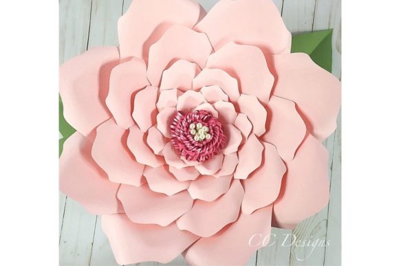 Sophia Giant Paper Flower Templates: 3D SVG & Paper Flowers