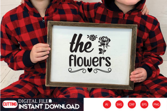 The Flowers: Graphics for Crafts & Branding